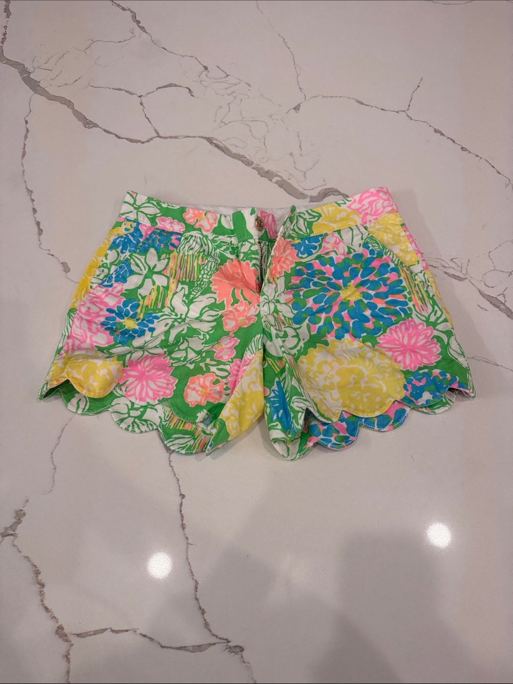 Lilly Pulitzer Buttercup Shorts Size 0